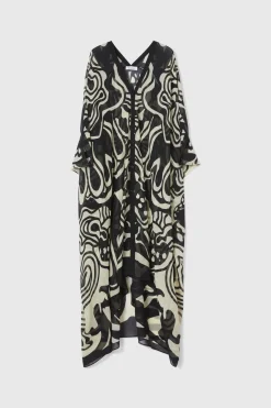 Agave Cosmic Bloom Caftan Rodebjer