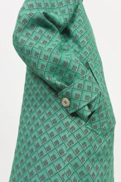 Aida Monogram Coat Rodebjer