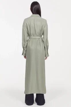 Apple Peach Twill Dress Rodebjer