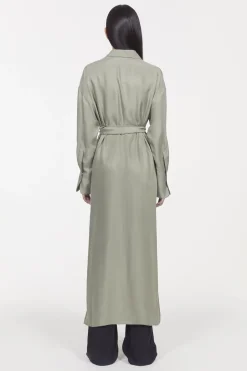 Apple Peach Twill Dress Rodebjer