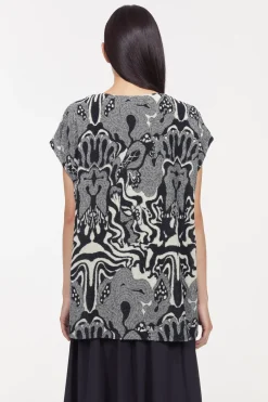 Claire Cosmic Jersey Top Rodebjer