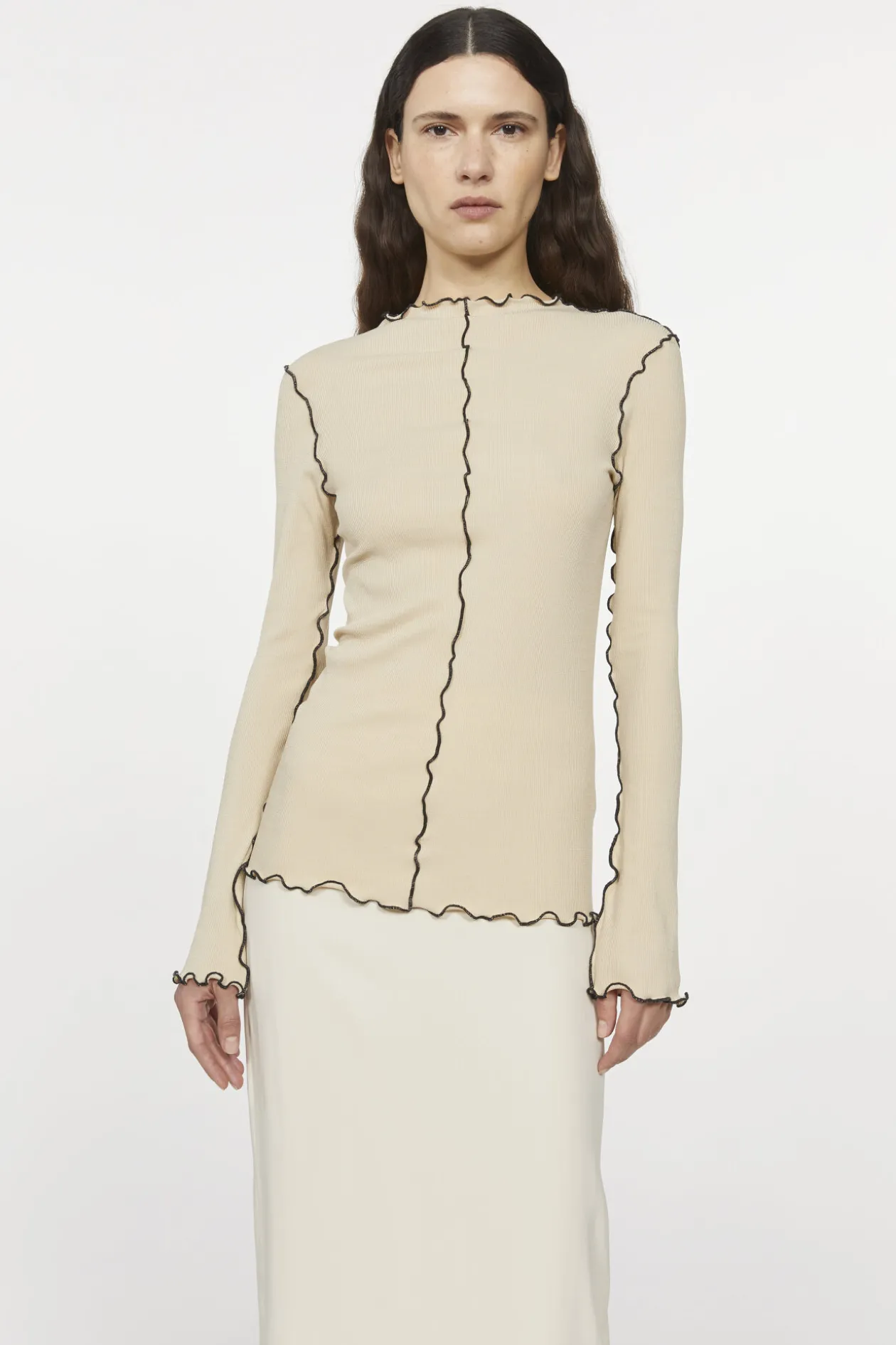 Columbina Jersey Top Rodebjer