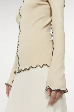 Columbina Jersey Top Rodebjer