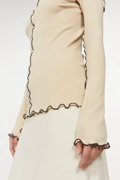 Columbina Jersey Top Rodebjer