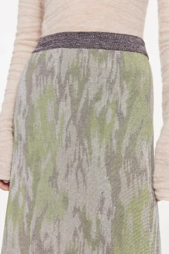 Flora Jaquard Knitted Skirt Rodebjer
