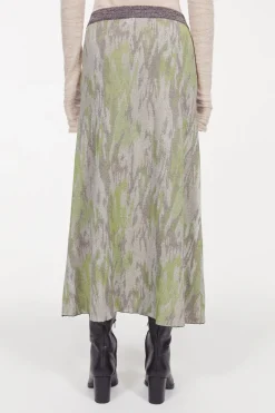 Flora Jaquard Knitted Skirt Rodebjer