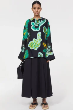 Sunshine Leaf Shirt Rodebjer