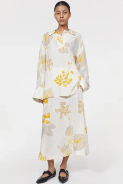 Sunshine Leaf Shirt Rodebjer