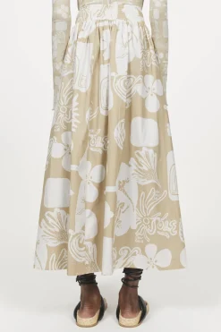 Taemoo Print Skirt Rodebjer